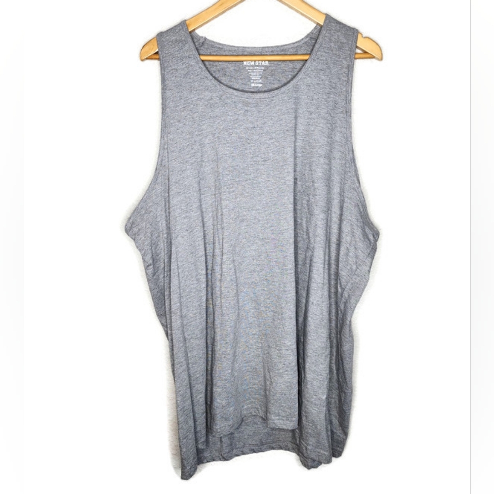 New Star Gray Tank Top Size 2XL